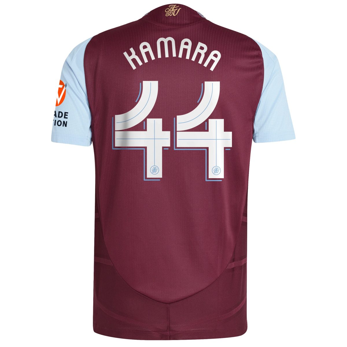Aston Villa aston villa adidas home authentic shirt 2024-25 with kamara 44 cup printing Kits - Official Football Shirts & Training Gear