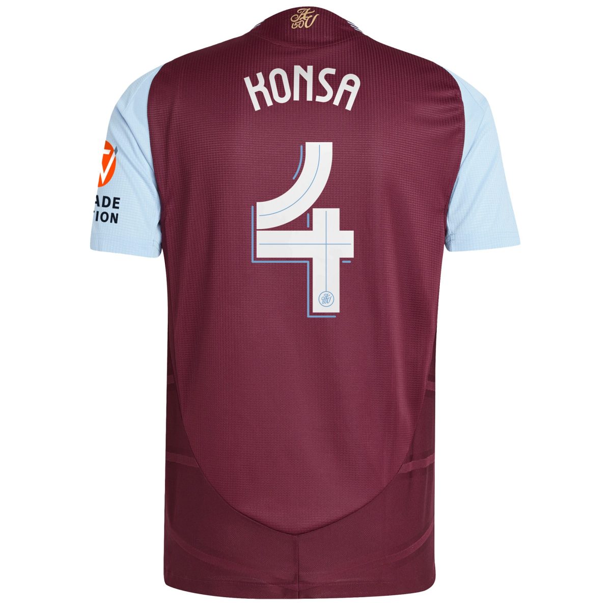 Aston Villa aston villa adidas home authentic shirt 2024-25 with konsa 4 cup printing Kits - Official Football Shirts & Training Gear