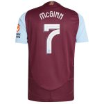 Aston Villa aston villa adidas home authentic shirt 2024-25 with mcginn 7 cup printing Kits - Official Football Shirts & Training Gear