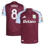 Aston Villa aston villa adidas home authentic shirt 2024-25 with nobbs 8 cup printing Kits - Official Football Shirts & Training Gear