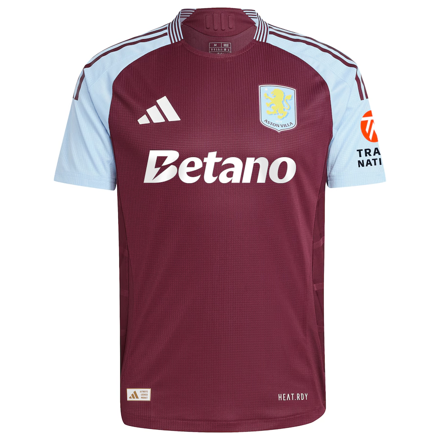 Aston Villa aston villa adidas home authentic shirt 2024-25 with rashford 9 printing Kits - Official Football Shirts & Training Gear
