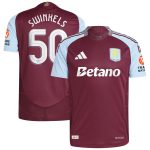 Aston Villa aston villa adidas home authentic shirt 2024-25 with swinkels 50 cup printing Kits - Official Football Shirts & Training Gear