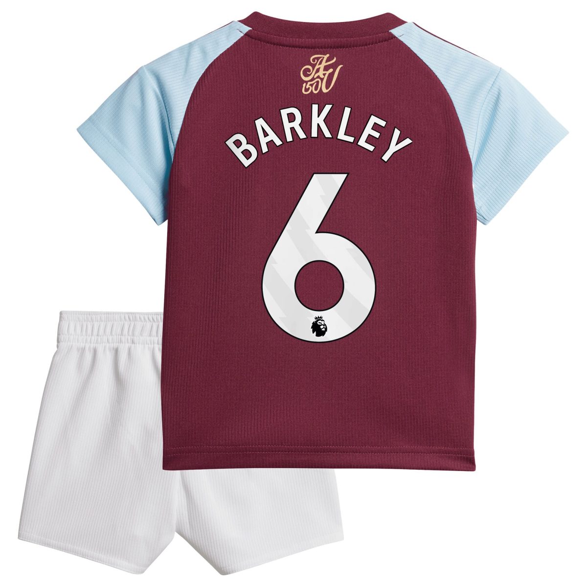 Aston Villa aston villa adidas home baby kit 2024-25 with barkley 6 printing Kits - Official Football Shirts & Training Gear