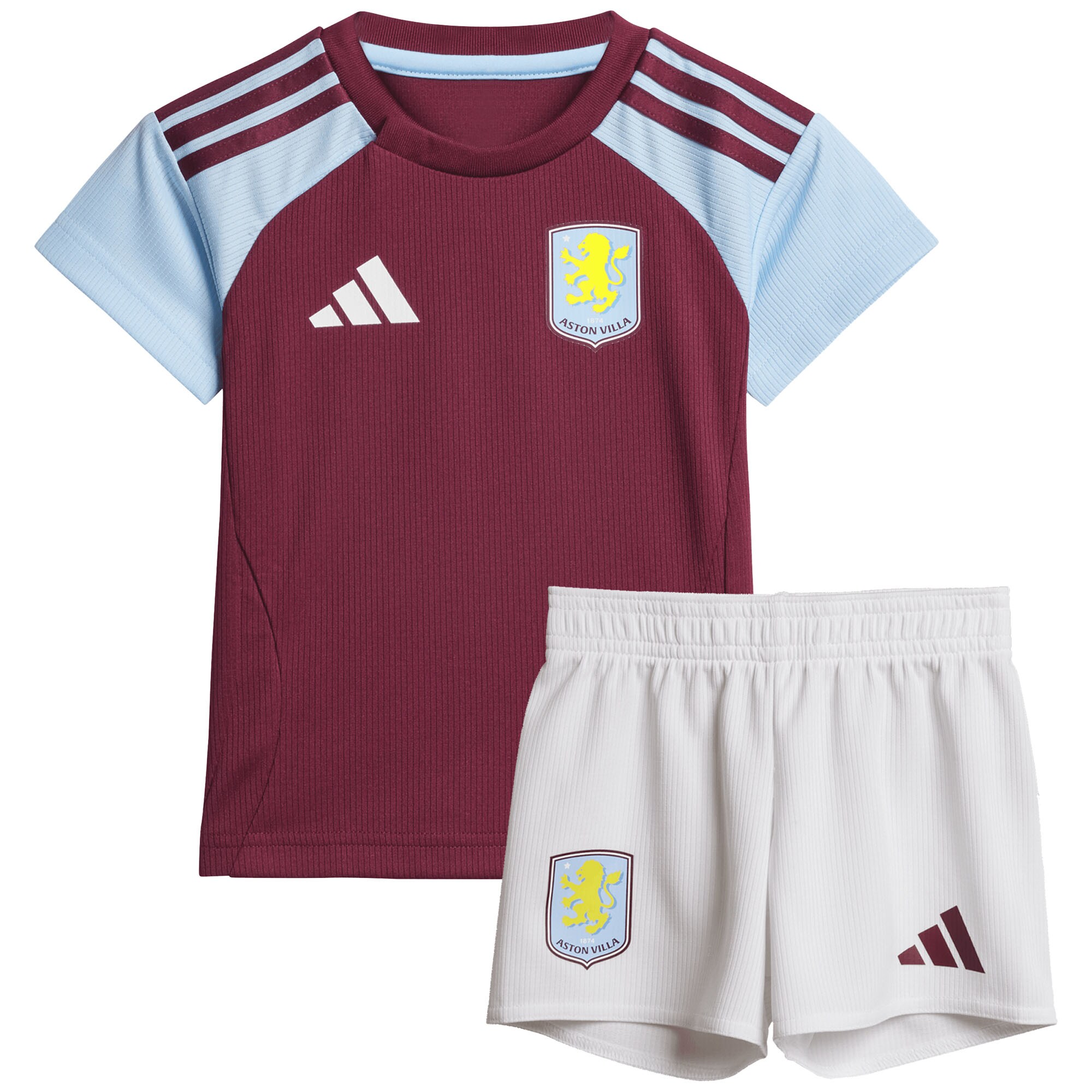 Aston Villa aston villa adidas home baby kit 2024-25 with bogarde 26 printing Kits - Official Football Shirts & Training Gear