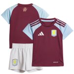 Aston Villa aston villa adidas home baby kit 2024-25 with custom printing Kits - Official Football Shirts & Training Gear