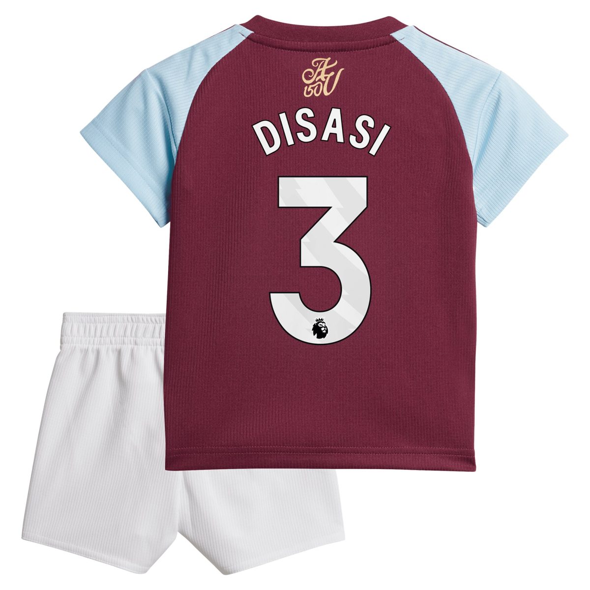 Aston Villa aston villa adidas home baby kit 2024-25 with disasi 3 printing Kits - Official Football Shirts & Training Gear