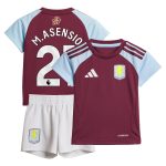 Aston Villa aston villa adidas home baby kit 2024-25 with m.asensio 21 printing Kits - Official Football Shirts & Training Gear