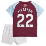 Aston Villa aston villa adidas home baby kit 2024-25 with maatsen 22 printing Kits - Official Football Shirts & Training Gear