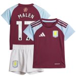 Aston Villa aston villa adidas home baby kit 2024-25 with malen 17 printing Kits - Official Football Shirts & Training Gear