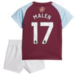 Aston Villa aston villa adidas home baby kit 2024-25 with malen 17 printing Kits - Official Football Shirts & Training Gear