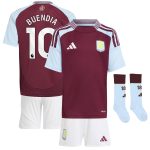 Aston Villa aston villa adidas home mini kit 2024-25 with buendia 10 printing Kits - Official Football Shirts & Training Gear