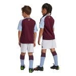 Aston Villa aston villa adidas home mini kit 2024-25 with custom printing Kits - Official Football Shirts & Training Gear