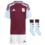 Aston Villa aston villa adidas home mini kit 2024-25 with konsa 4 printing Kits - Official Football Shirts & Training Gear