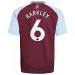 Aston Villa aston villa adidas home shirt 2024-25 – kids with barkley 6 printing Kits - Official Football Shirts & Training Gear