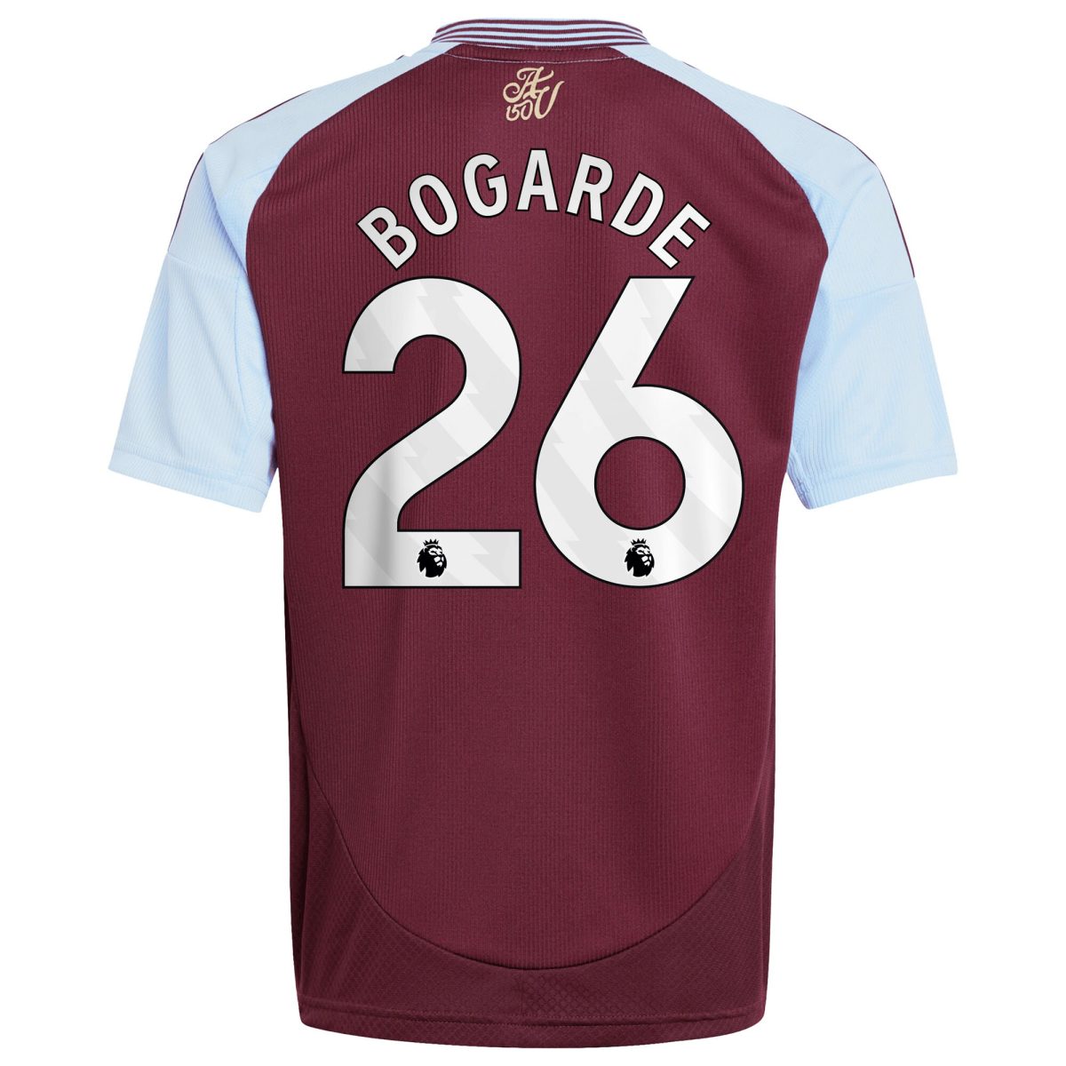 Aston Villa aston villa adidas home shirt 2024-25 – kids with bogarde 26 printing Kits - Official Football Shirts & Training Gear