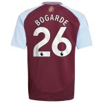 Aston Villa aston villa adidas home shirt 2024-25 – kids with bogarde 26 printing Kits - Official Football Shirts & Training Gear