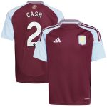 Aston Villa aston villa adidas home shirt 2024-25 – kids with cash 2 printing Kits - Official Football Shirts & Training Gear
