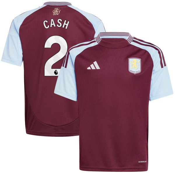 Aston Villa aston villa adidas home shirt 2024-25 – kids with cash 2 printing Kits - Official Football Shirts & Training Gear