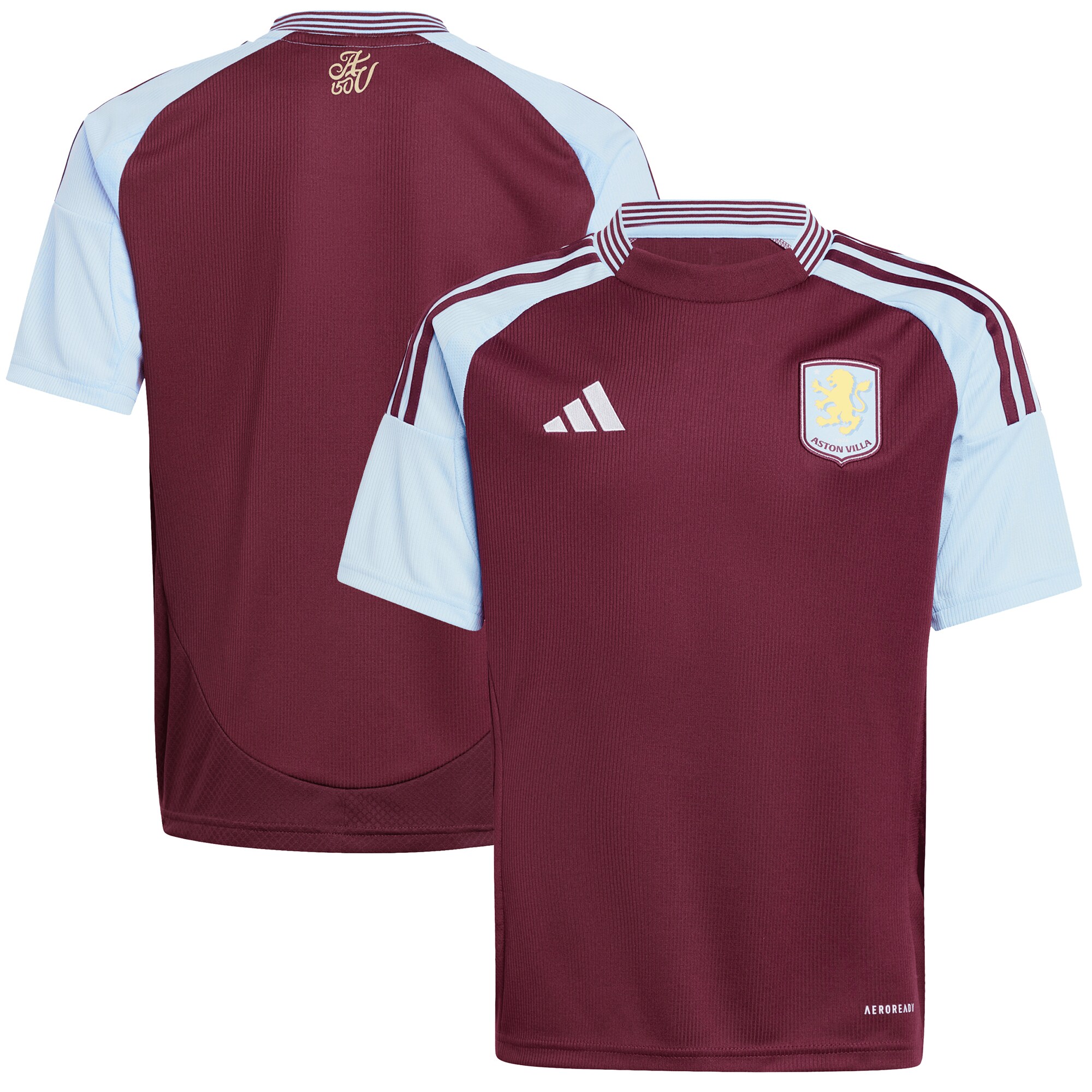 Aston Villa aston villa adidas home shirt 2024-25 – kids with custom printing Kits - Official Football Shirts & Training Gear
