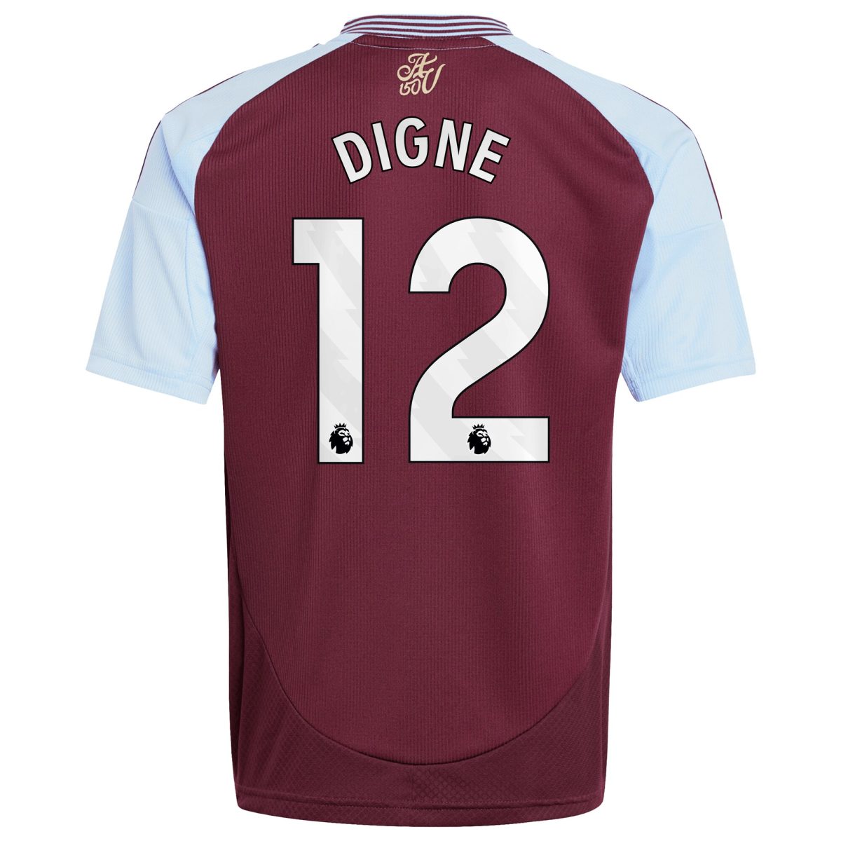 Aston Villa aston villa adidas home shirt 2024-25 – kids with digne 12 printing Kits - Official Football Shirts & Training Gear