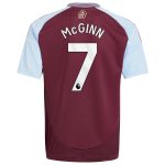 Aston Villa aston villa adidas home shirt 2024-25 – kids with john mcginn 7 printing Kits - Official Football Shirts & Training Gear