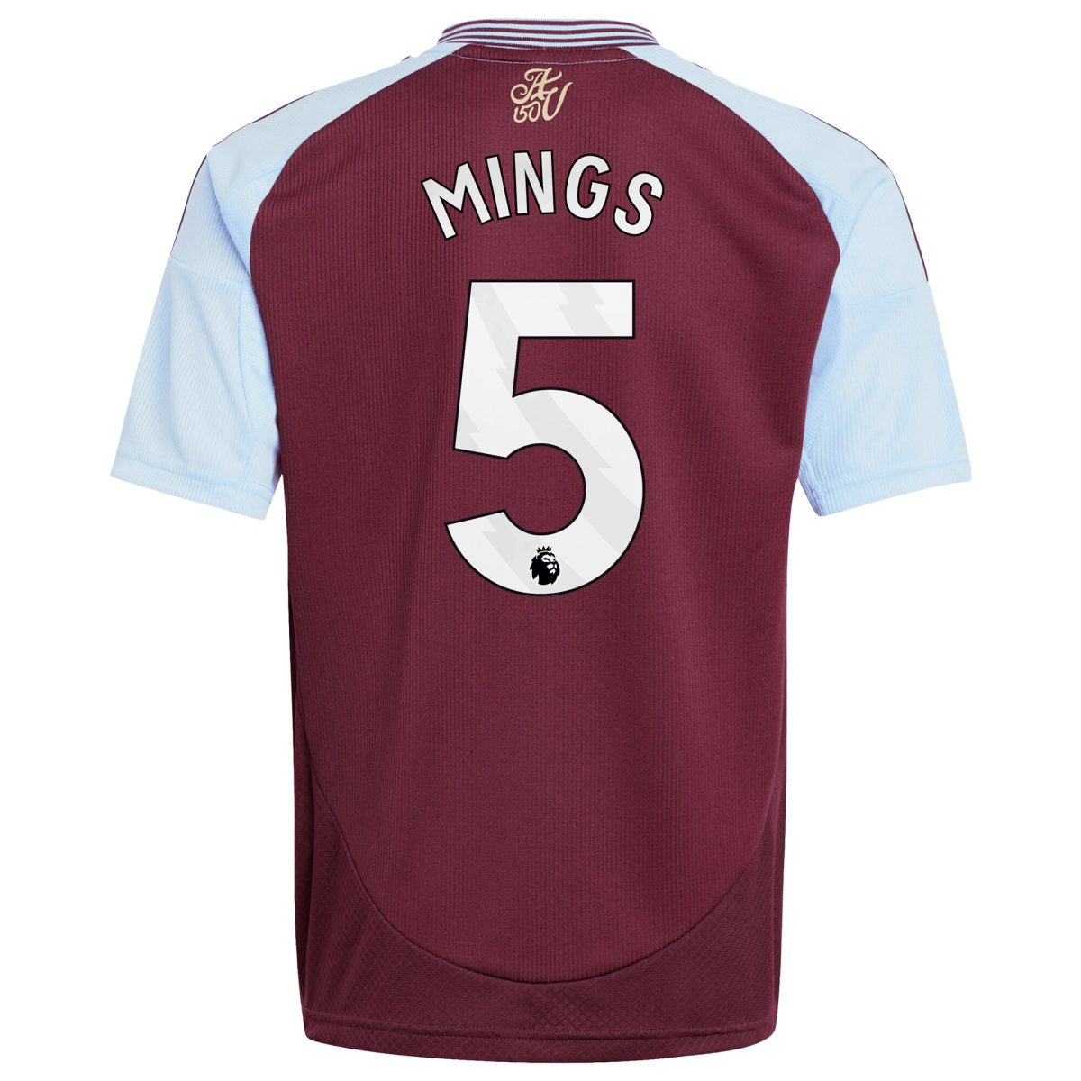 Aston Villa aston villa adidas home shirt 2024-25 – kids with mings 5 printing Kits - Official Football Shirts & Training Gear