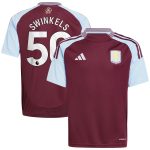 Aston Villa aston villa adidas home shirt 2024-25 – kids with swinkels 50 printing Kits - Official Football Shirts & Training Gear