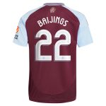 Aston Villa aston villa adidas home shirt 2024-25 with baijings 22 cup printing Kits - Official Football Shirts & Training Gear