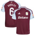 Aston Villa aston villa adidas home shirt 2024-25 with barkley 6 cup printing Kits - Official Football Shirts & Training Gear