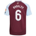 Aston Villa aston villa adidas home shirt 2024-25 with barkley 6 cup printing Kits - Official Football Shirts & Training Gear