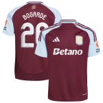 Aston Villa aston villa adidas home shirt 2024-25 with bogarde 26 cup printing Kits - Official Football Shirts & Training Gear
