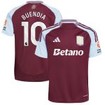 Aston Villa aston villa adidas home shirt 2024-25 with buendia 10 printing Kits - Official Football Shirts & Training Gear