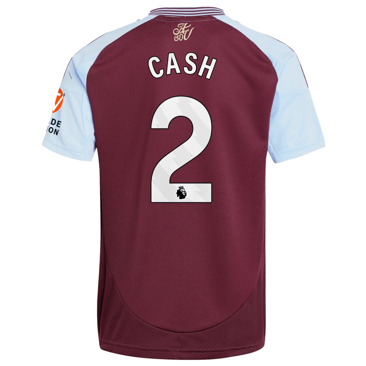 Aston Villa aston villa adidas home shirt 2024-25 with cash 2 printing Kits - Official Football Shirts & Training Gear