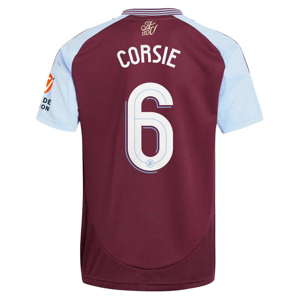 Aston Villa aston villa adidas home shirt 2024-25 with corsie 6 cup printing Kits - Official Football Shirts & Training Gear