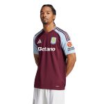 Aston Villa aston villa adidas home shirt 2024-25 with custom printing Kits - Official Football Shirts & Training Gear