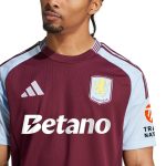 Aston Villa aston villa adidas home shirt 2024-25 with custom printing Kits - Official Football Shirts & Training Gear