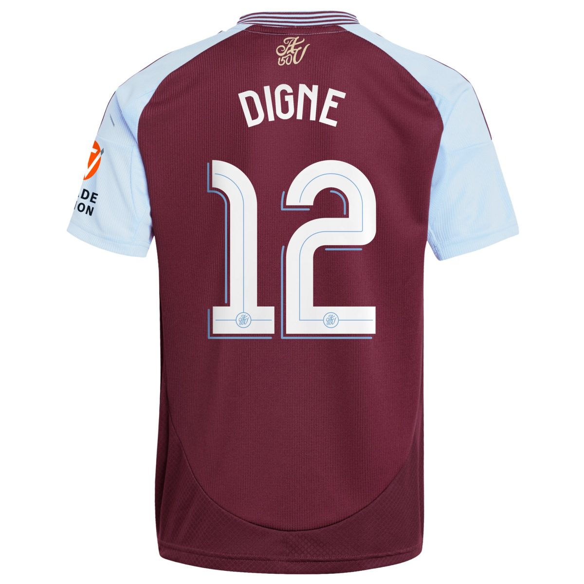 Aston Villa aston villa adidas home shirt 2024-25 with digne 12 cup printing Kits - Official Football Shirts & Training Gear