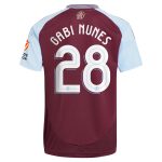 Aston Villa aston villa adidas home shirt 2024-25 with gabi nunes 28 cup printing Kits - Official Football Shirts & Training Gear