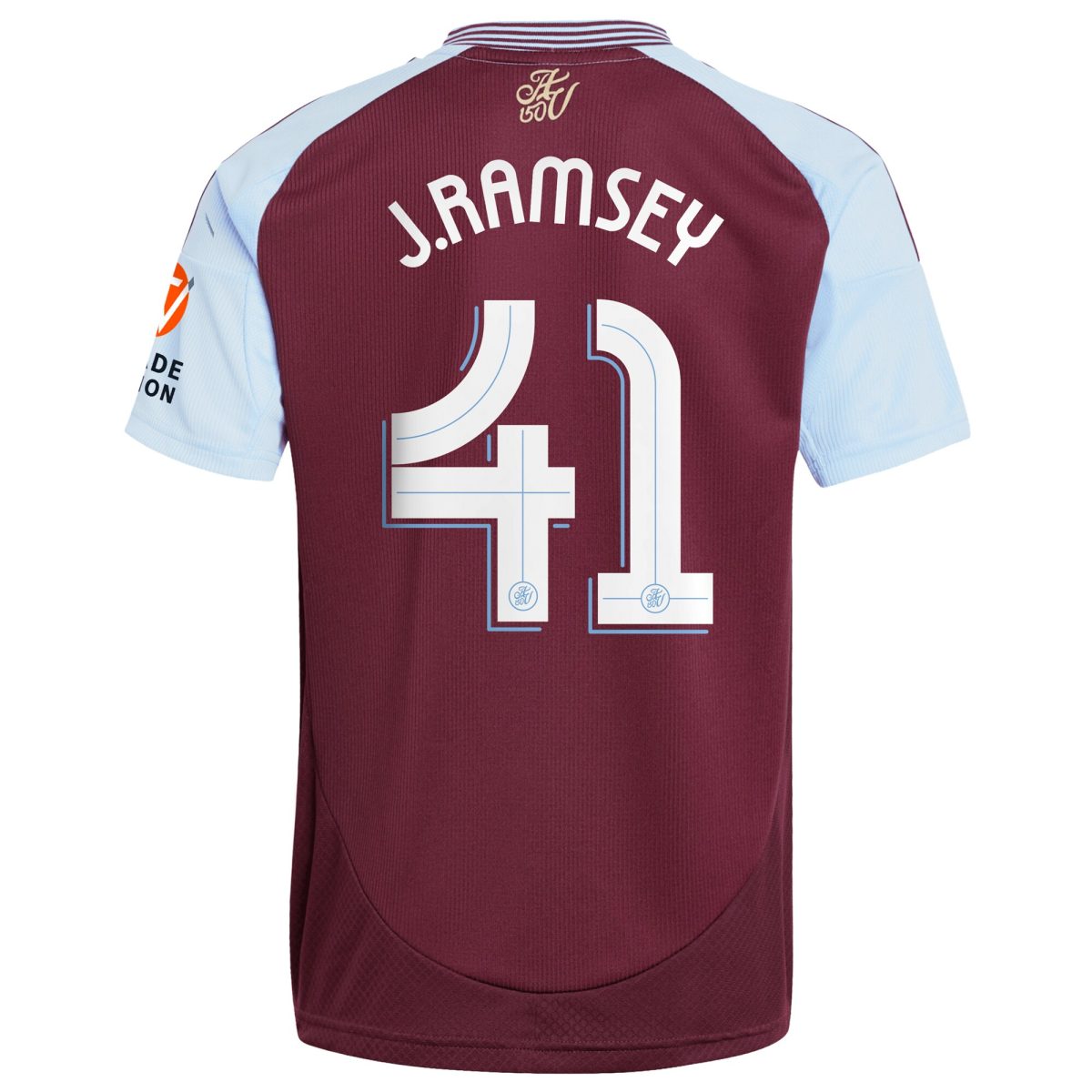 Aston Villa aston villa adidas home shirt 2024-25 with j. ramsey 41 cup printing Kits - Official Football Shirts & Training Gear