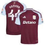 Aston Villa aston villa adidas home shirt 2024-25 with kamara 44 cup printing Kits - Official Football Shirts & Training Gear