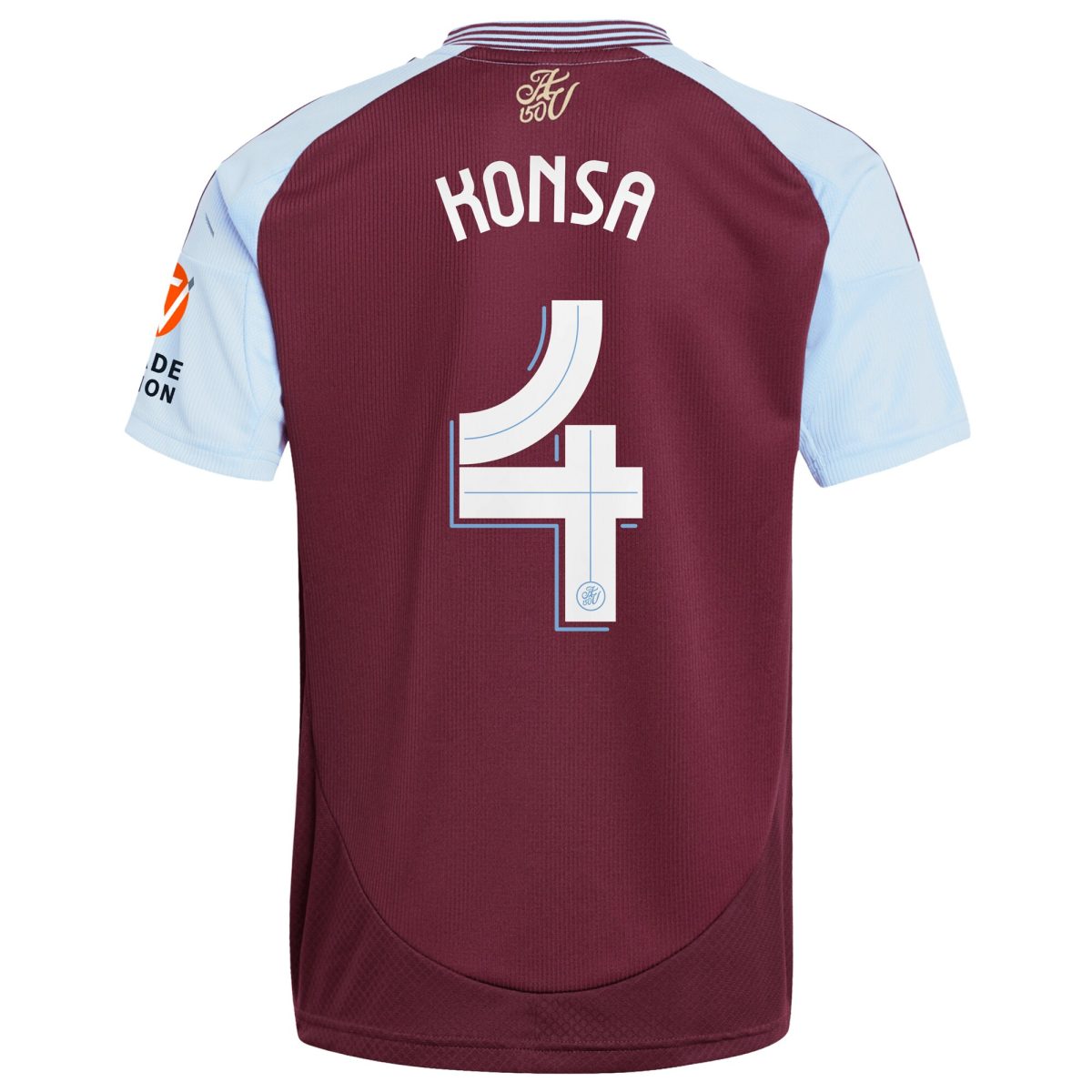 Aston Villa aston villa adidas home shirt 2024-25 with konsa 4 cup printing Kits - Official Football Shirts & Training Gear
