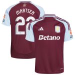 Aston Villa aston villa adidas home shirt 2024-25 with maatsen 22 cup printing Kits - Official Football Shirts & Training Gear