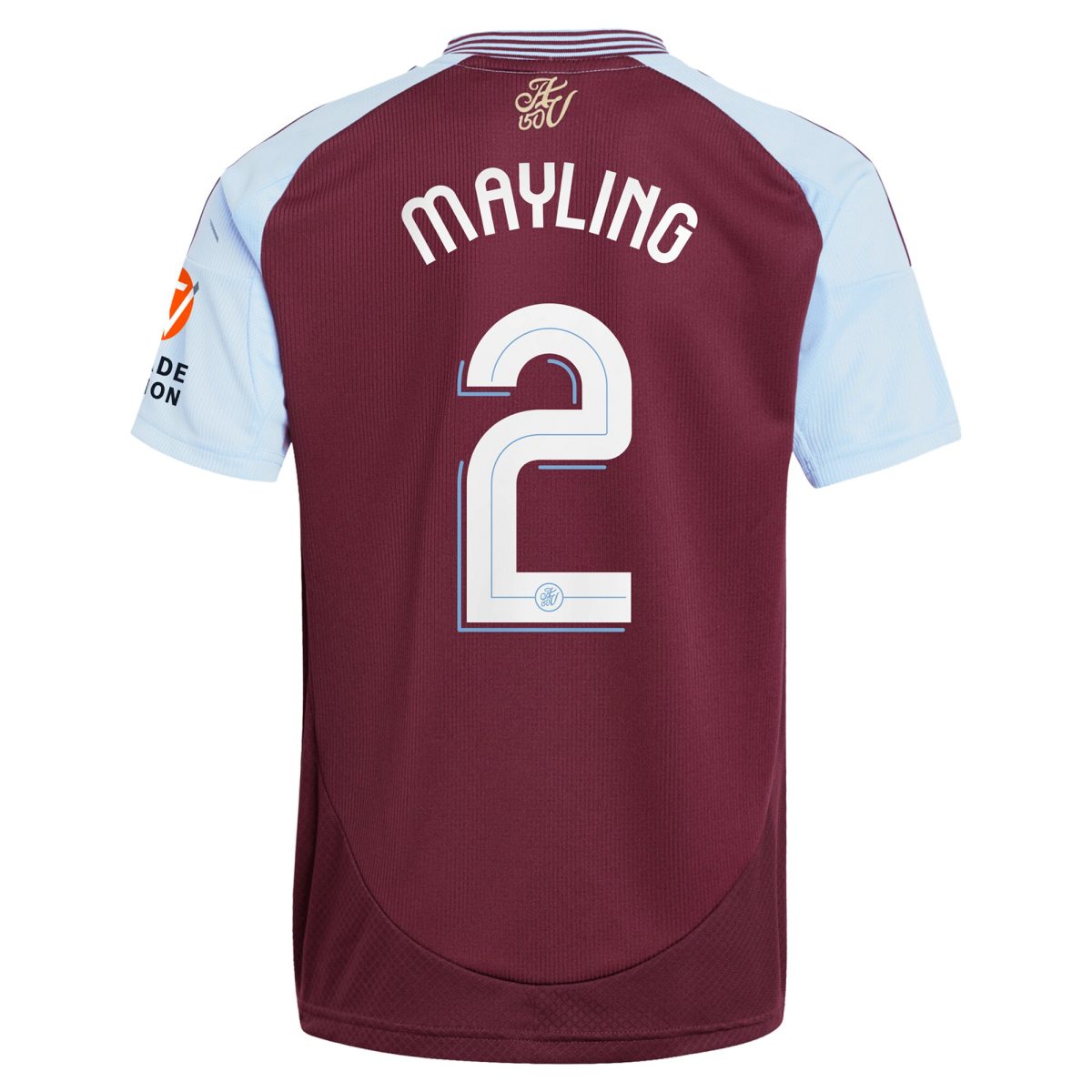 Aston Villa aston villa adidas home shirt 2024-25 with mayling 2 cup printing Kits - Official Football Shirts & Training Gear