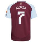Aston Villa aston villa adidas home shirt 2024-25 with mcginn 7 cup printing Kits - Official Football Shirts & Training Gear