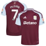 Aston Villa aston villa adidas home shirt 2024-25 with mcginn 7 printing Kits - Official Football Shirts & Training Gear