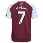 Aston Villa aston villa adidas home shirt 2024-25 with mcginn 7 printing Kits - Official Football Shirts & Training Gear