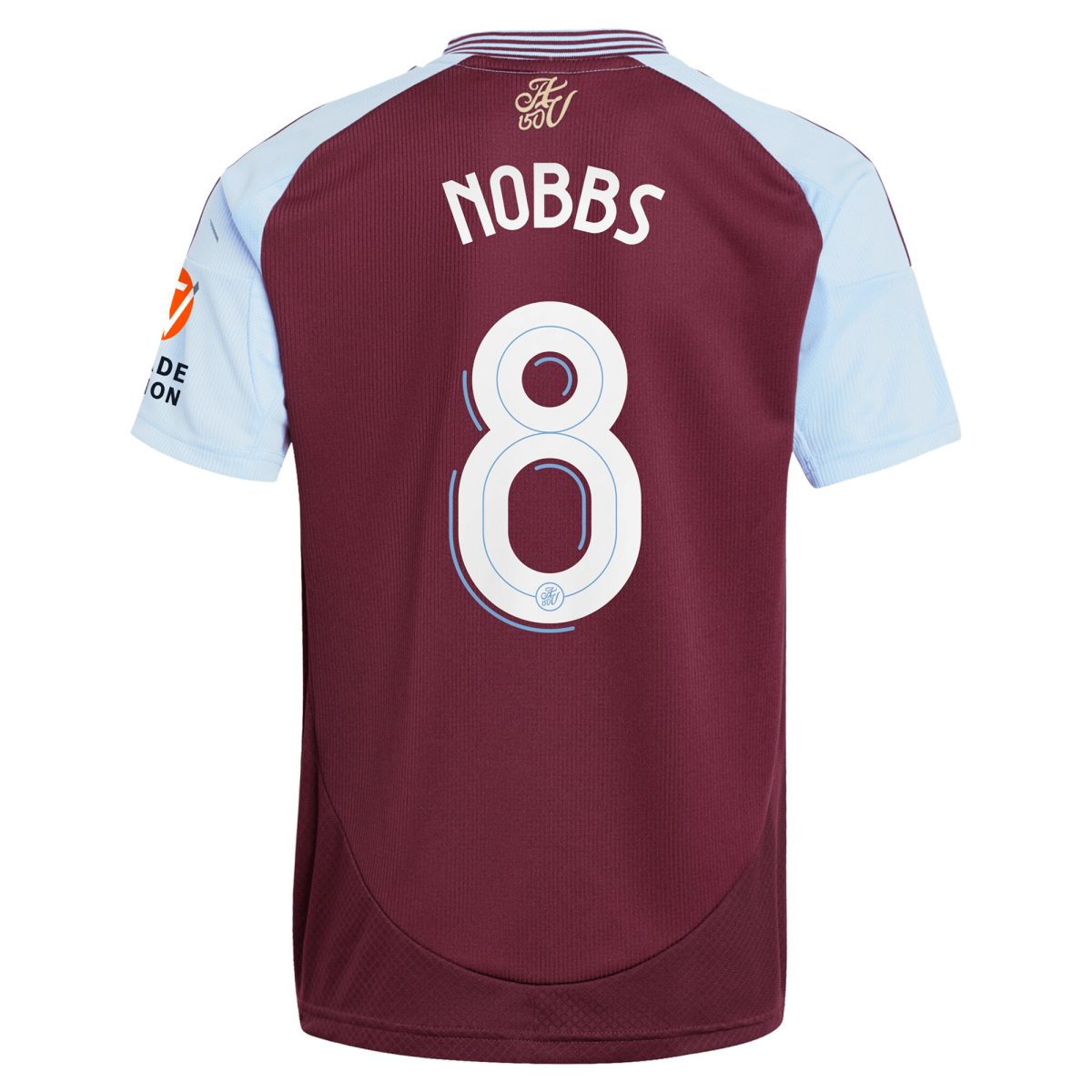 Aston Villa aston villa adidas home shirt 2024-25 with nobbs 8 cup printing Kits - Official Football Shirts & Training Gear
