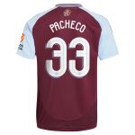 Aston Villa aston villa adidas home shirt 2024-25 with pacheco 33 cup printing Kits - Official Football Shirts & Training Gear