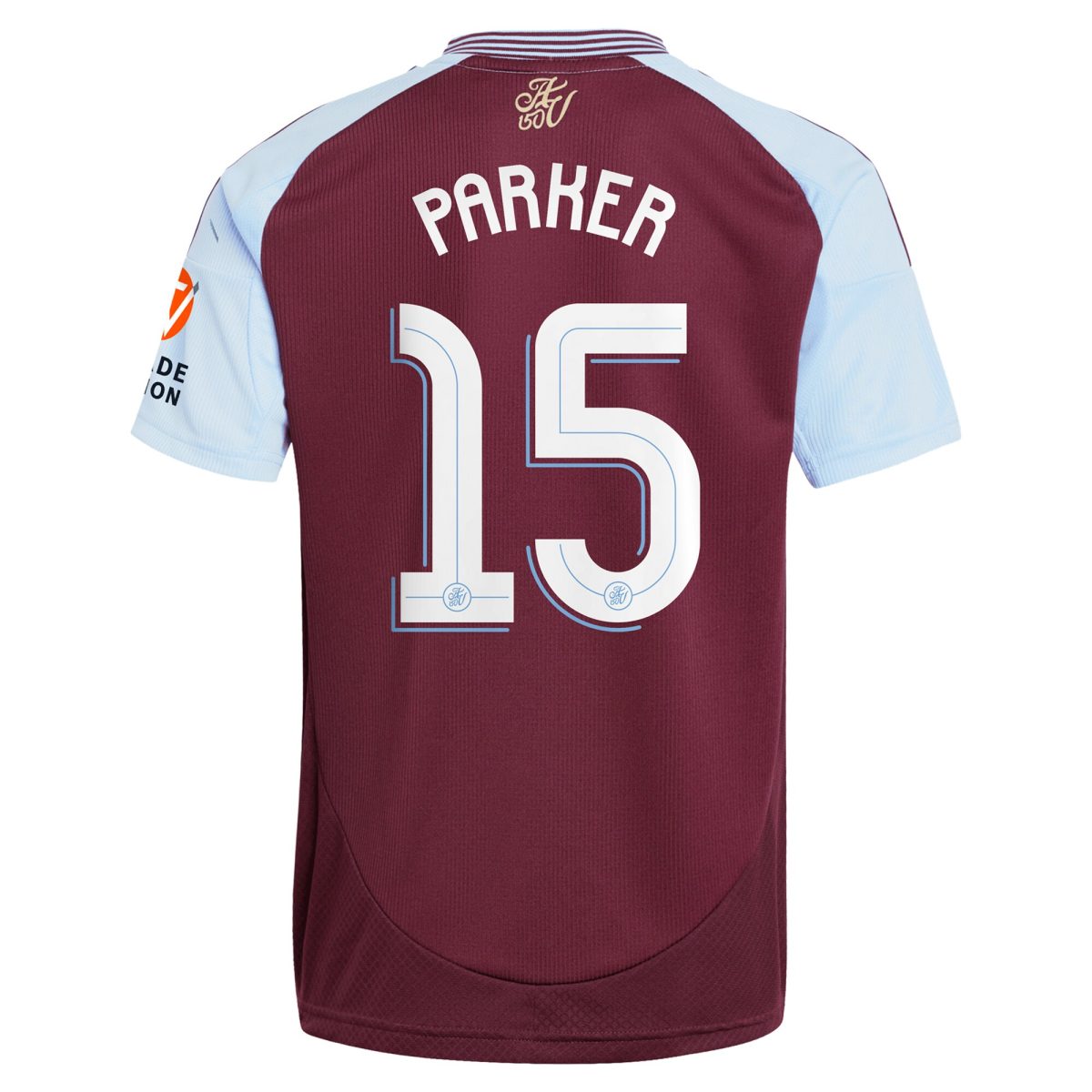 Aston Villa aston villa adidas home shirt 2024-25 with parker 15 cup printing Kits - Official Football Shirts & Training Gear