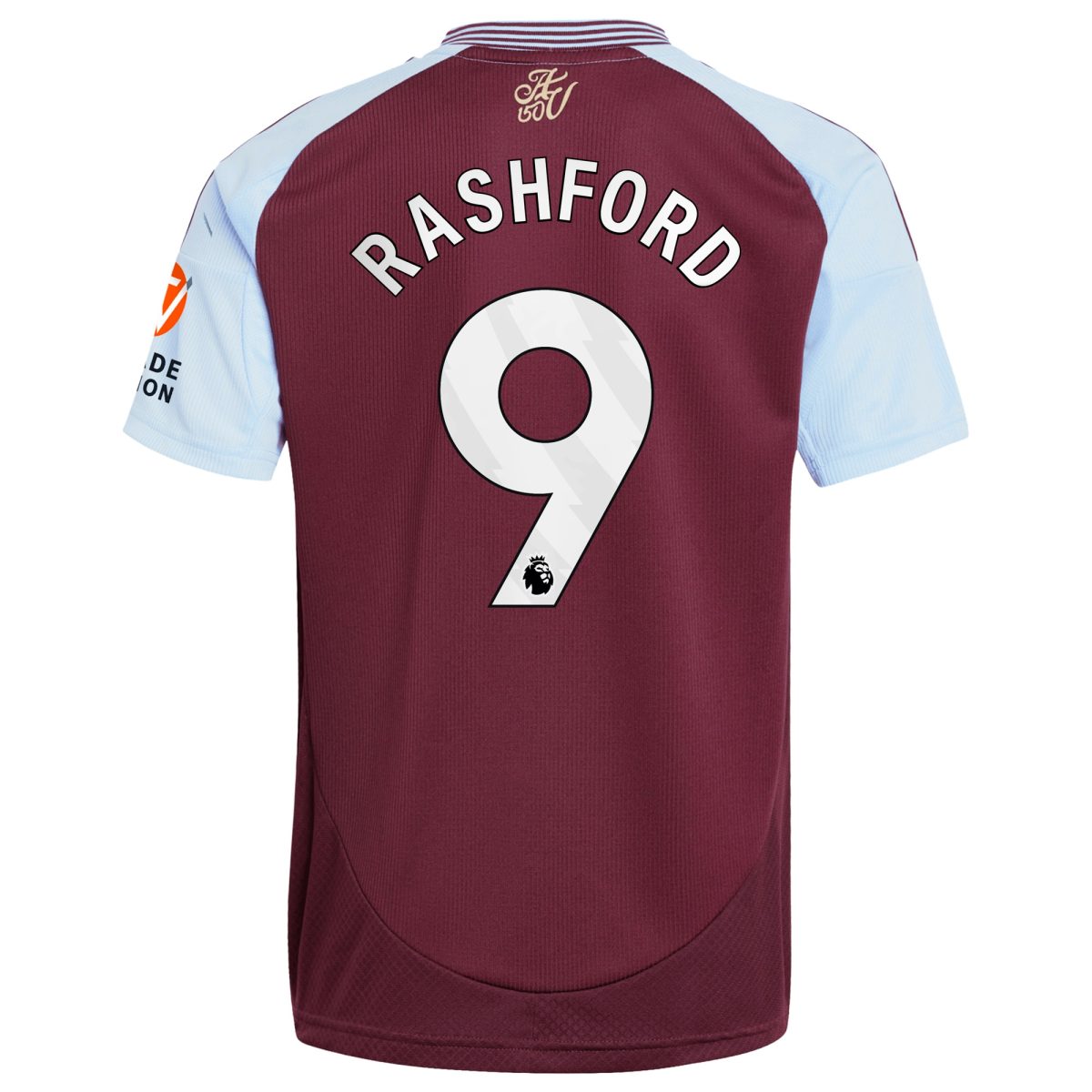 Aston Villa aston villa adidas home shirt 2024-25 with rashford 9 printing Kits - Official Football Shirts & Training Gear